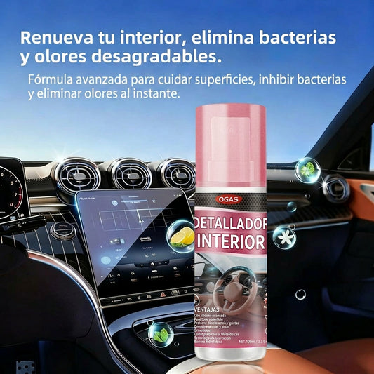 🚗 Elimina malos olores y bacterias en segundos… ¡como carro nuevo!