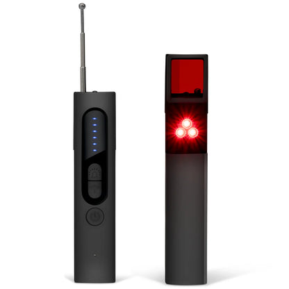 Detector de cámaras ocultas (Calidad militar, con detección integrada de RF y rastreo GPS)