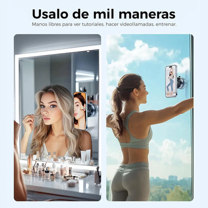 Soporte Magnético Viral 360° Para Celular Con Ventosa Ultra Firme – Auto, Escritorio, Grabación